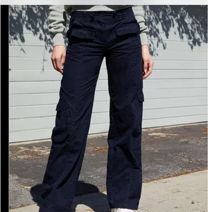 Brandy Melville Navy Cargo Pants thumbnail 2