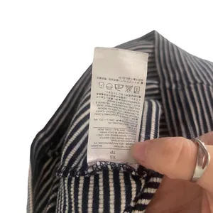 Banana Republic‎ Women XS Striped Soft Short Sleeve Button Back Shirt thumbnail 5