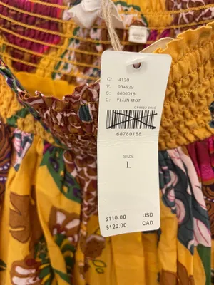 New Anthropologie Let Me Be Printed Mini Skirt Size L! thumbnail 5