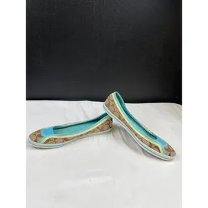 Coach A2165 Women's Blue/Signature Canvas Slip on /Shoes Size 8.5 SKU 4392 thumbnail 3