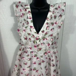 BUDDY LOVE Womens Maddison Ruffle Sleeves Short Dress Size Small EUC thumbnail 3