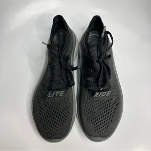 Crocs literide 360 black sneakers‎ size 8 thumbnail 3