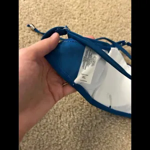 Size xl blue as shown on photo bra top bikini beach cute thumbnail 5