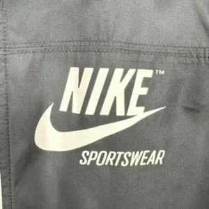 Nike Women's Size Small Black Retro Windbreaker Full Zip Sporty Athletic‎ thumbnail 3