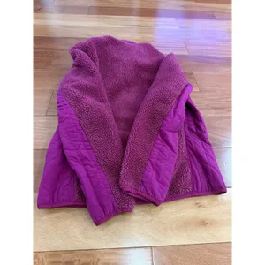 Patagonia R3 Hi-Loft Fleece Jacket Womens Large Purple Full Zip Polartec L thumbnail 9
