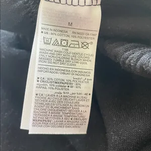 NWT Old Navy Wide Leg Sweatpants Black Jack Lounge Athleisure Comfy Joggers - S thumbnail 9