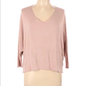 Sadie & Sage Large dusty rose dolman sleeve top thumbnail 2