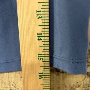 Aerie Offline Blue Square Neck Cropped Athletic Size M thumbnail 4