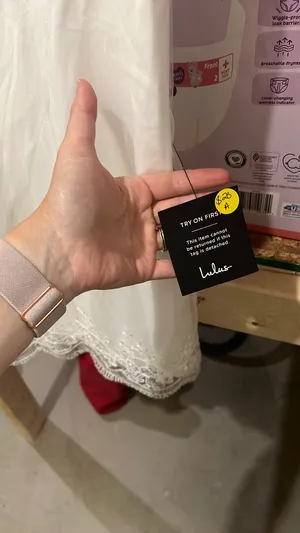 Lulus White dress thumbnail 2