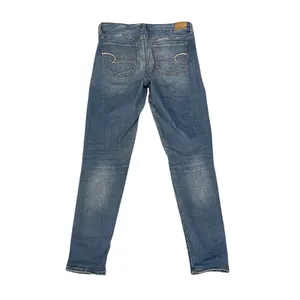 American Eagle Outfitters Womens Jeans Medium Wash High Waisted Skinny Stretch 8 thumbnail 3