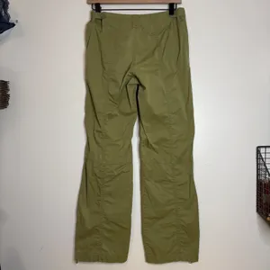 GAP Women Olive Green‎ Cargo Pants Zip Details Stretch XS thumbnail 4