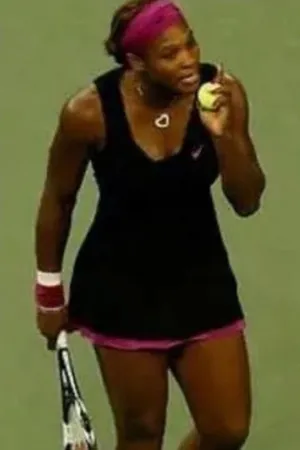 NIKE Serena Williams Tennis Dress Black/Magenta‎ Built in Bra Limited Edition S thumbnail 2