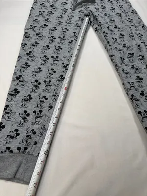 American Eagle Women's Set T-Shirt & Gray Mickey Mouse Print Pajama Joggers thumbnail 5