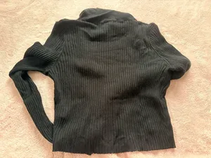 Divided H&M Black Long Sleeve Top thumbnail 1