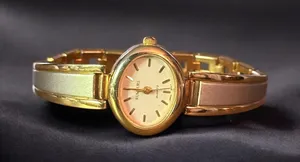 Vintage Rumours two tone stainless steel analog watch thumbnail 1