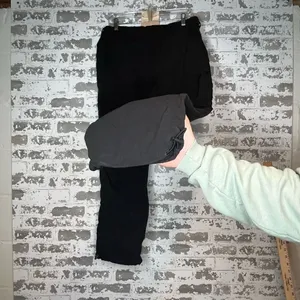 American Eagle | women black parachute pants thumbnail 6