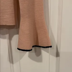 Tory Burch Kimberly Pink Bell‎ Sleeve wool Sweater small thumbnail 3