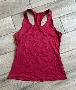 Women’s Racerback Tank Top - Berry Red thumbnail 1