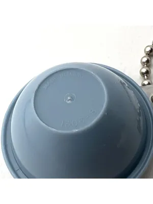 Vtg Tupperware Wonderlier Bowl Keychain Blue #1306-8 With Seal Made in the USA thumbnail 4