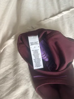 Purple/Burgendy Nike Pro Sports Bra thumbnail 3