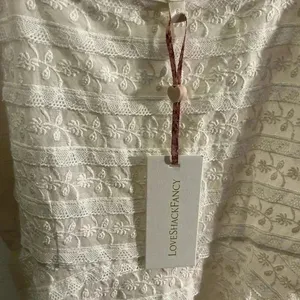 NWT LOVESHACKFANCY Drella Mini Graduation Bridal Dress Ivory 6 thumbnail 4