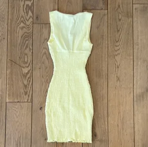 White Fox Summer Bliss Mini Dress Lemon thumbnail 4