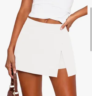 Amazon White athletic tennis skirt thumbnail 1