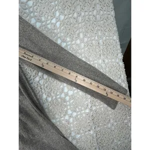 Caution to the Wind Women’s Small Hooded Cardigan Gray Open Front Duster USA NWT thumbnail 7