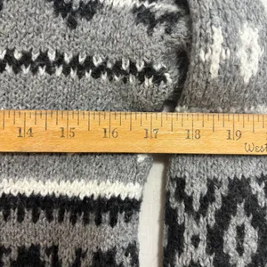 American Eagle Sweater Womens Sz S Fair Isle Nordic Cotton Wool Cabin Ski‎ Cozy thumbnail 3