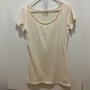 Women's White Top by Hoodies gently worn thumbnail 2