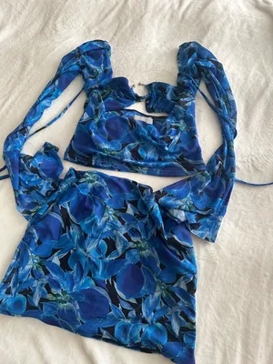 Generation Outcast Blue Monte Top & skirt set thumbnail 6