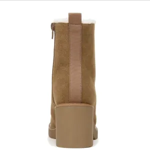 NWT LifeStride Heels LifeStride | Rhodes Cozy Boot Sherpa Lined Suede Leather thumbnail 7