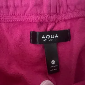 NWT $78 Aqua Athletic Pink Star‎ cropped jogger Sweatpants size XS thumbnail 5