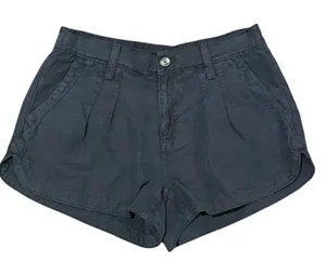 Aerie Womens High Waisted Dolphin Hem Shorts Charcoal Gray‎ Size S New thumbnail 1