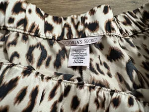 Victorias Secret Cheetah Silk Shorts thumbnail 2