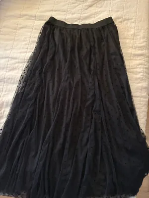 Maxi Skirt Black Size L thumbnail 1