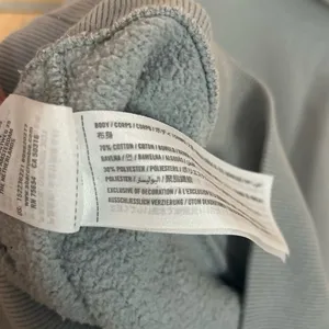 Abercrombie & Fitch Soft Light Blue Crossover Button Up Sweater Size Large thumbnail 4