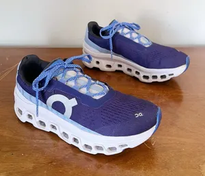 ON Running • Cloudmonster running shoes Acai / Lavender purple sneakers athletic thumbnail 1