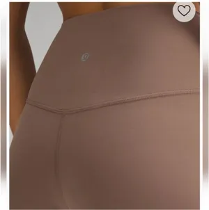 Lululemon Align High-Rise Short Taupe 4” Size 4 thumbnail 4