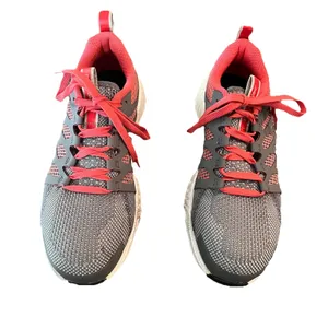 Reebok Fusion Flex shoes Womens Grey Coral Pink Low Top Sneakers sz 7 pink thumbnail 1