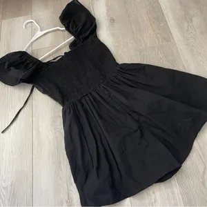 Princess Polly Romper NWT cotton front row womens Black (size 2) milkmaid party thumbnail 5