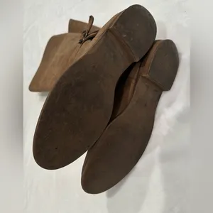 1937 Footwear Brown Over the Knee Suede Boots with Timeless Style thumbnail 9