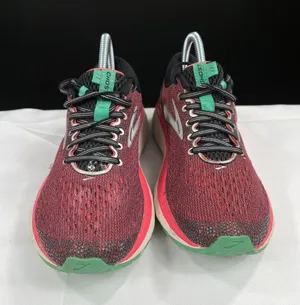 Brooks Ghost 11 SKU 7668 womens Red and Black Running Shoes Size 8 thumbnail 1