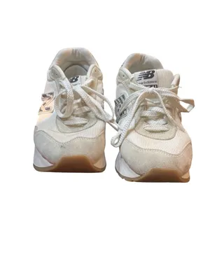 New Balance 515 H WL515HDD wms white gray suede walking running sneakers sz 9.5W thumbnail 10