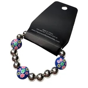 Paparazzi Beaded Floral Stretch Starlet Shimmer Bracelet Multicolor Jewelry New thumbnail 5
