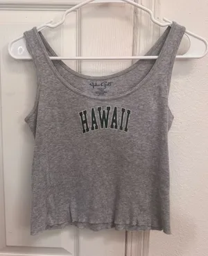 John Galt Brandy Melville Tank Cropped thumbnail 1