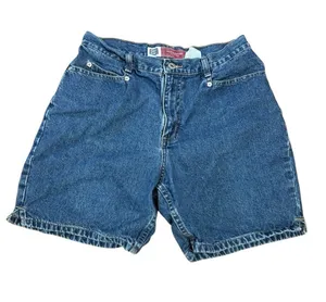 Y2K Vintage Faded Glory Denim Bermuda Jorts size 12 / 28” waist thumbnail 1