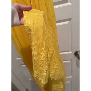 HAH Mad Maxi‎ Dress Lemon Drop Sleeveless Cocktail Wedding Guest Garden Party XS thumbnail 7