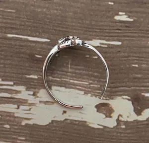 Sterling Silver Wave Toe Ring thumbnail 4