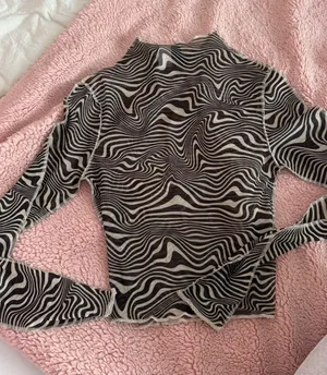 Zebra Print Long Sleeve H&M thumbnail 1